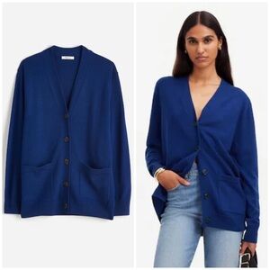 Madewell Merino Wool Boyfriend Cardigan